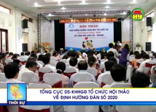 Tổng cục Dấn số - Kế hoạch hóa gia đình tổ chức hội thảo tại Hưng Yên